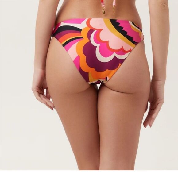 Trina Turk Fan Fair Triangle Top & Fan Faire Ring Hipster Bottom Size 10 - Picture 3 of 11